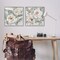 Stupell Industries Country Antique Blossoms 2pc Framed Giclee Wall Art Set Design by Nina Blue